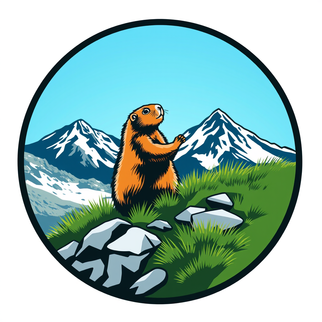 Marmot Mountains Logo